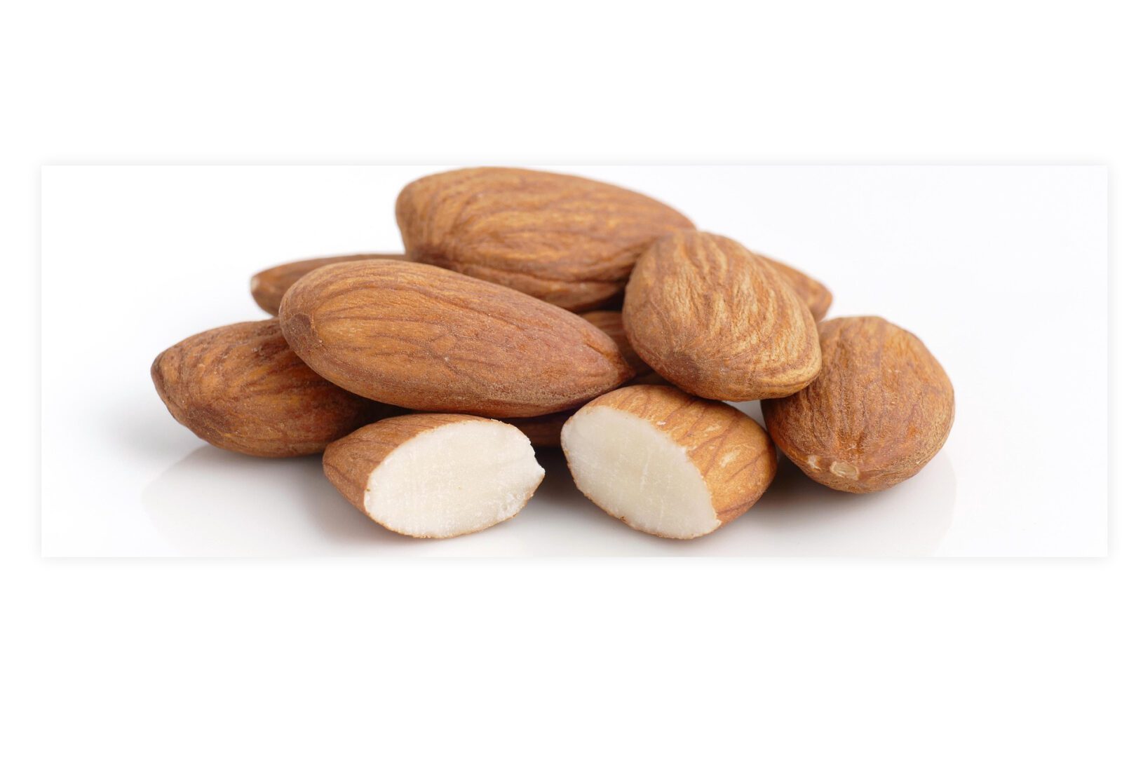 Small quantity of Almond Nuts.