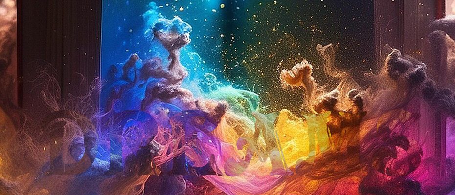 swirling colors representing dreams