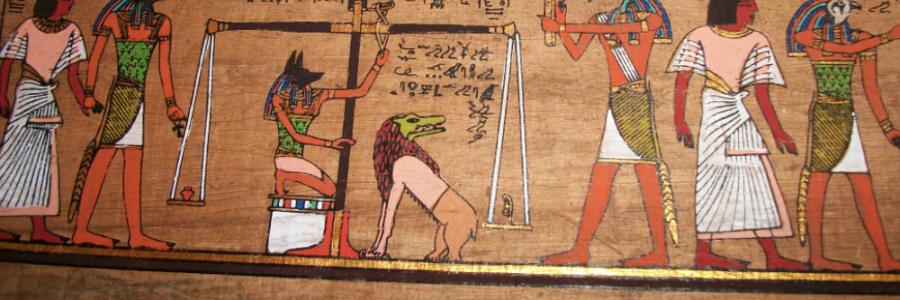 from the Papyrus of Hunefer.